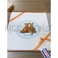 COPERTA COTONE LETTINO ANNE GEDDES 100 X 150 BIANC