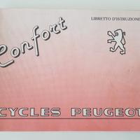 PEUGEOT CYCLE "CONFORT"-Llibretto d'istruzione