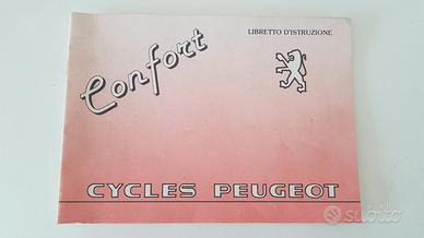 PEUGEOT CYCLE "CONFORT"-Llibretto d'istruzione