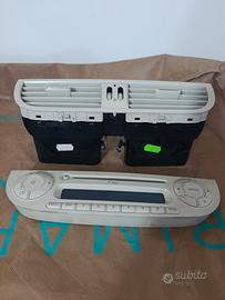 cover autoradio e bocchettone aria fiat 500