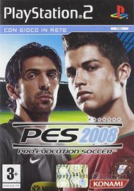 pes 2008 per playstation 2