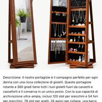 Armadio portagioielli