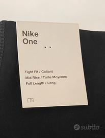 Leggings nero Nike One XL