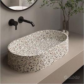 Lavabo da appoggio Stracciatella Linus Art. CS-001