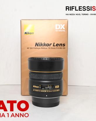 Usato nikon af dx 10.5mm f/2.8 g ed fisheye