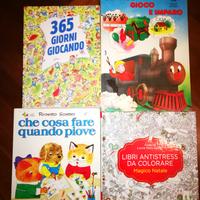 Libri riviste per imparare passatempi prezzi vari