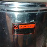 2 Botti in Acciaio usate 200 e 300 Litri