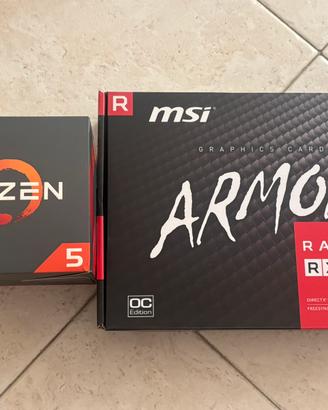 Ryzen 5 2600x + Rx570 8gb