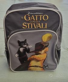 zaino “gatto con gli stivali”