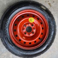 Ruotino di scorta Pirelli 135/80/B13, cerchione 4