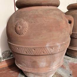 Orci toscana 60cm 80cm vaso fiori fragole terracot