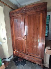 Armadio legno inizio 1900
