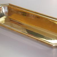svuotatasche vassoio in ottone