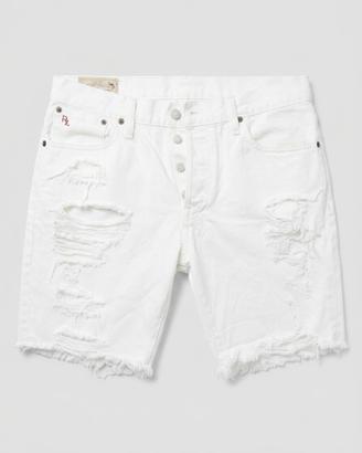 Pantaloncini denim Polo Ralph Lauren bianchi