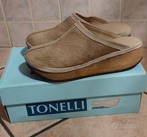 Zoccoli mules cavallino