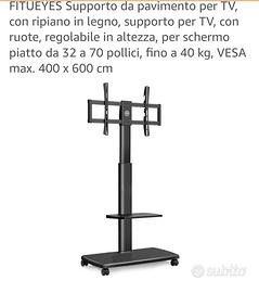 Supporto TV con ruote 