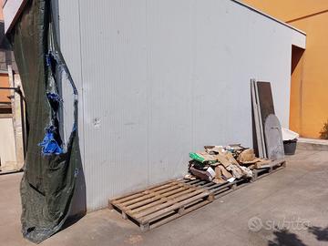 portico su un lato  + copertura