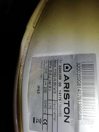 Boiler acqua calda 75 litri ariston