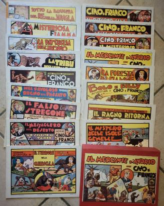 Cofanetto di 17 fumetti "Cino e Franco"