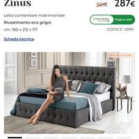 Letto contenitore Mondo Convenienza