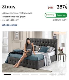 Letto contenitore Mondo Convenienza