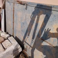 Porta scorrevole in ferro