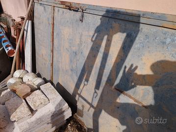 Porta scorrevole in ferro