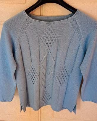 MAGLIA AZZURRA. TG. L