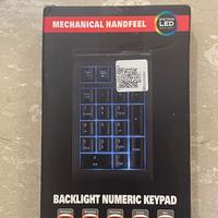 Tastierino nemerico retroilluminato