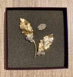 Agrifoglio bagno oro 24K