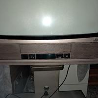 Tv anni 70 funzionante con presa scart+decoder nuo