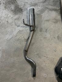 Terminale di scarico sportivo per Fiat Punto 1.2