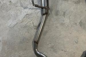 Terminale di scarico sportivo per Fiat Punto 1.2