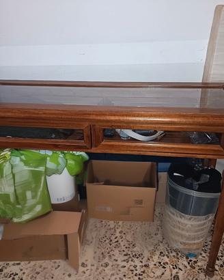 tavolino con due cassetti 