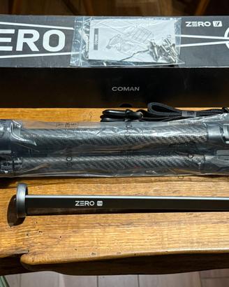 Cavalletto in CARBONIO Coman Zero Y + testa rapida