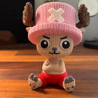 Chopper - One Piece - Figure con effetto uncinetto
