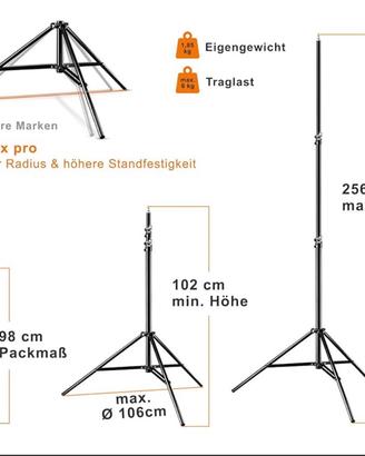 Treppiede lampada