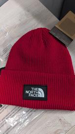 Berretto the North face rosso taglia unica 