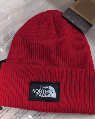Berretto the North face rosso taglia unica 