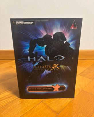 HALO Play Arts Kai Spartan Mark V Red