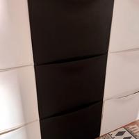 6 Scarpiere trones nere ikea