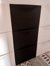 6 Scarpiere trones nere ikea