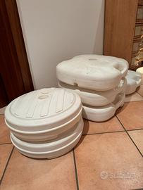 4 basi per ombrellone 