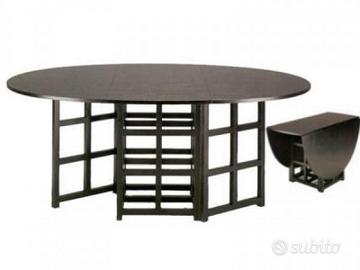 tavolo consolle ovale mackintosh