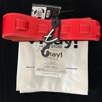 Tracolla Fender Essentials Leather - Rossa - NUOVA