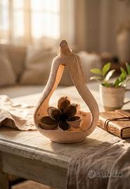 scultura in ceramica o terracotta