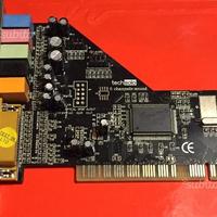 TECHSOLO 5.1 Scheda Audio PC