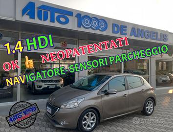 PEUGEOT 208 1.4 HDi 68 CV - 5 PORTE ALLURE * OK NE