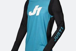 Maglia Bambino Cross Enduro Just1 J-FLEX ARIA Blue