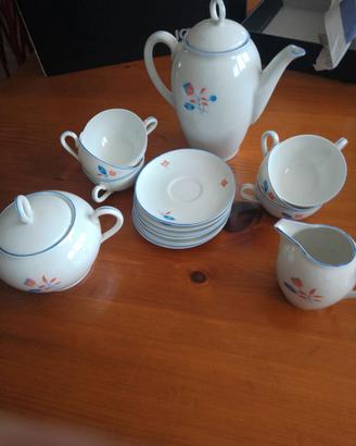 servizio caffè vintage ceramica Laveno